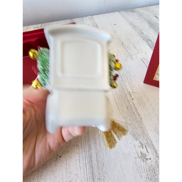 Lenox holiday accent train ornament porcelain 893703 Xmas tree new - Picture 5 of 9